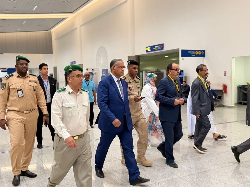 انطلاق إجراءات صحية احترازية بمطار نواكشوط لتعزيز الأمن الصحي بالمنافذ الجوية