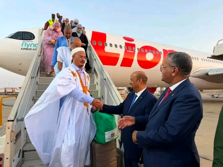 يضم 419 حاجا.. وصول الفوج الأول من الحجاج الموريتانيين إلى نواكشوط