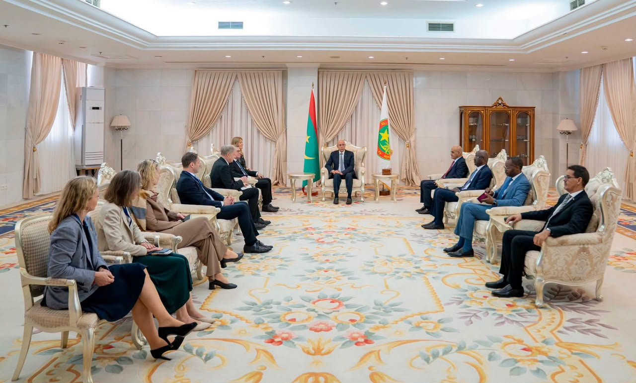 رئيس الجمهورية يستقبل وزير الخارجية الألماني لبحث تعزيز التعاون الثنائي